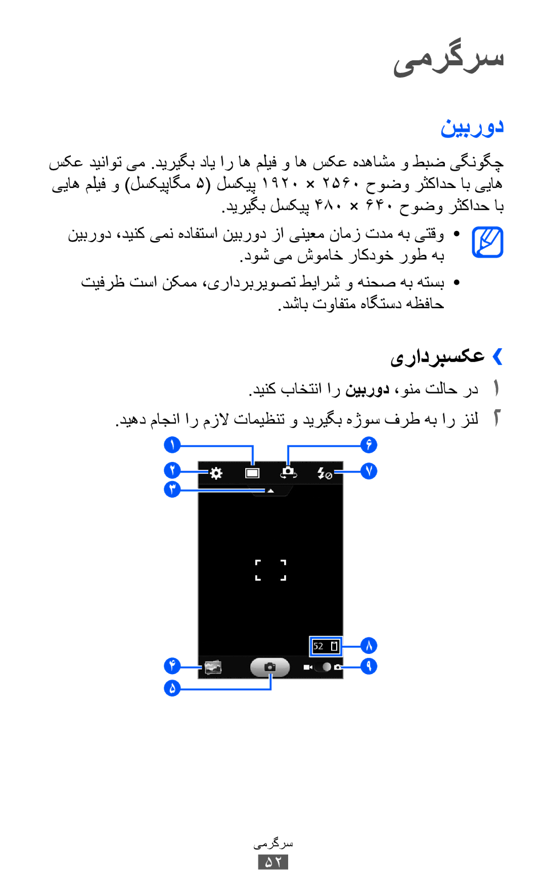 Samsung GT-S7250MSDTHR, GT-S7250MSDJED manual نیبرود, یرادربسکع››, دوش یم شوماخ راکدوخ روط هب, دشاب توافتم هاگتسد هظفاح 