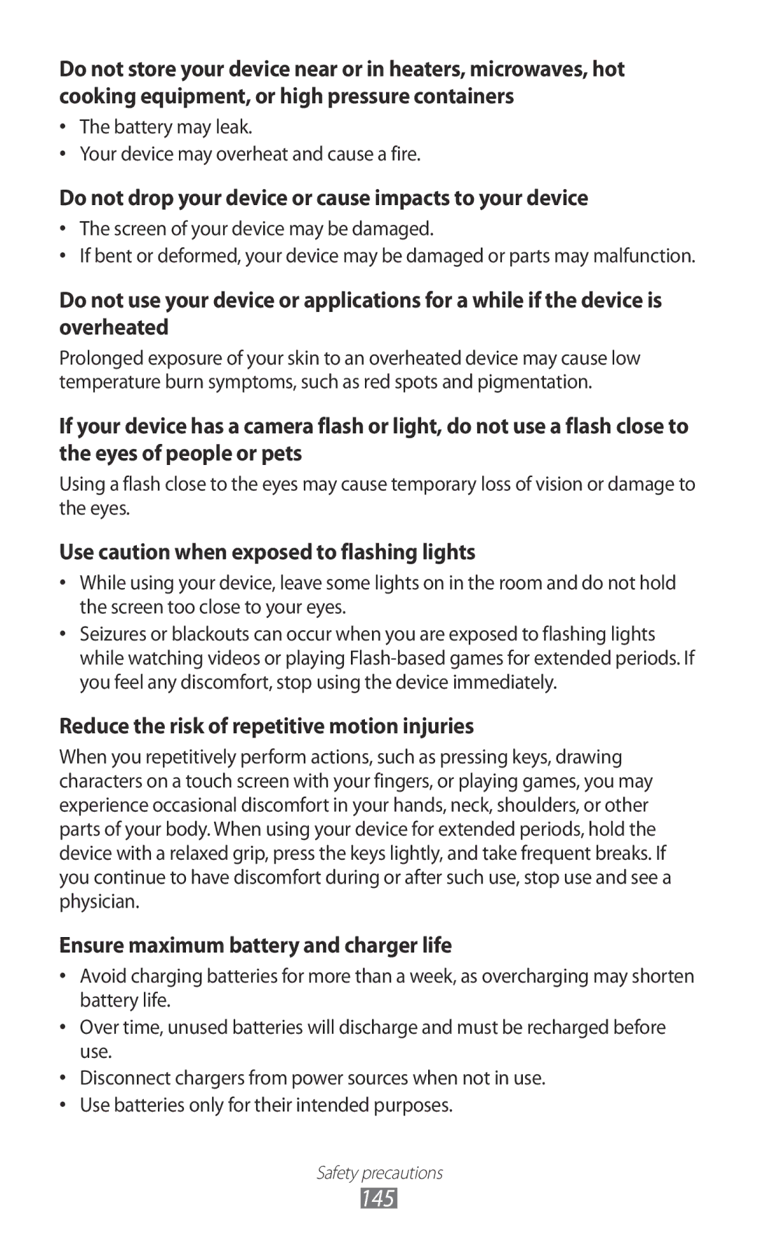 Samsung GT-S7500 user manual 145 