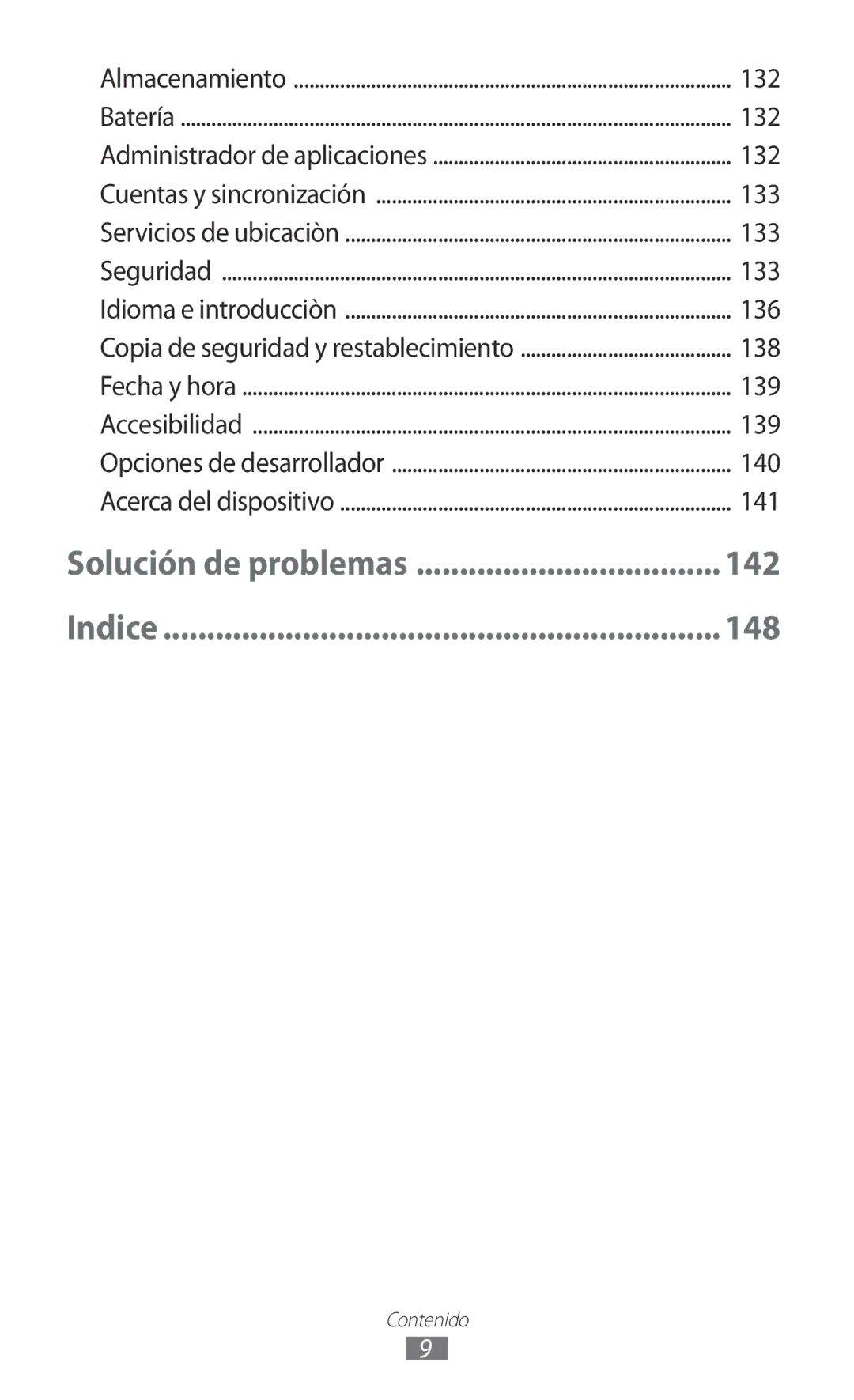 Samsung GT-S7562ZKACOA, GT-S7562ZKAOPT, GT-S7562UWADBT, GT-S7562ZKADBT, GT-S7562UWATPH manual 133, 136, 138, 139, 140, 141 