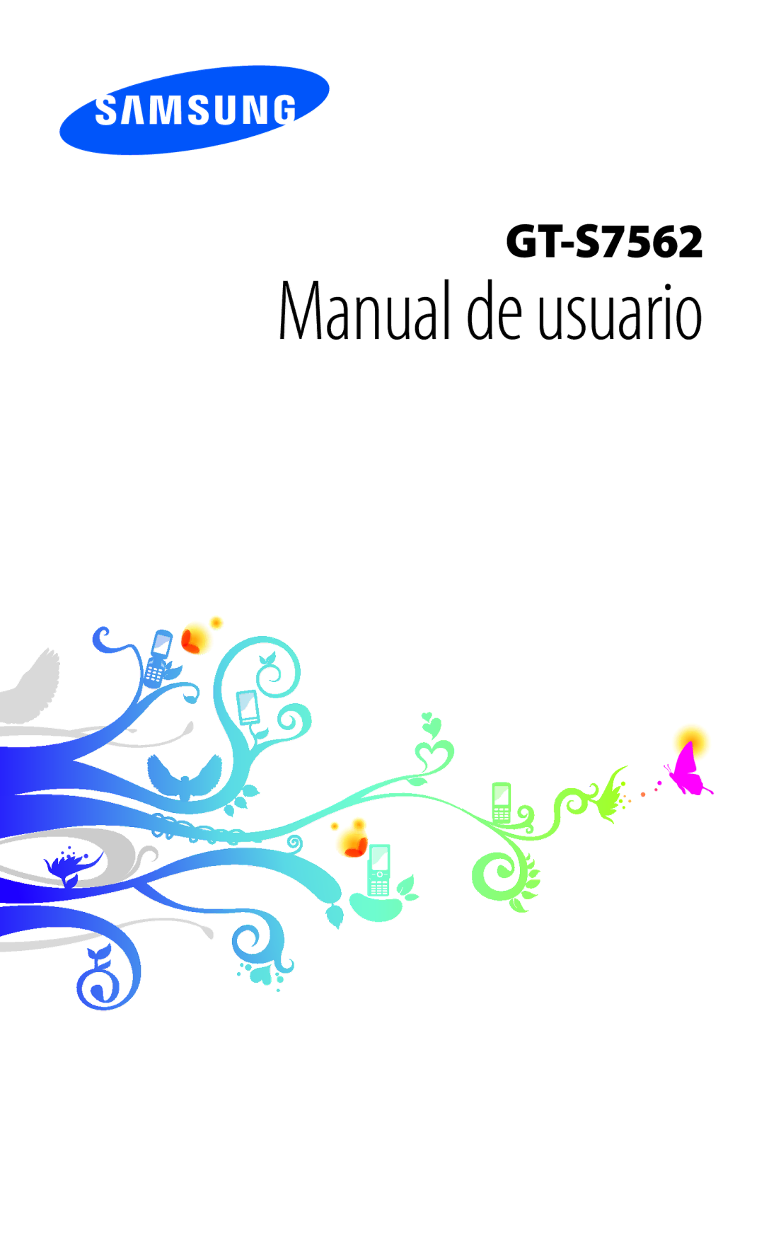 Samsung GT-S7562ZKADBT, GT-S7562ZKAOPT, GT-S7562UWADBT, GT-S7562UWATPH, GT-S7562ZKATPH, GT-S7562ZKAXEO manual Manual de usuario 