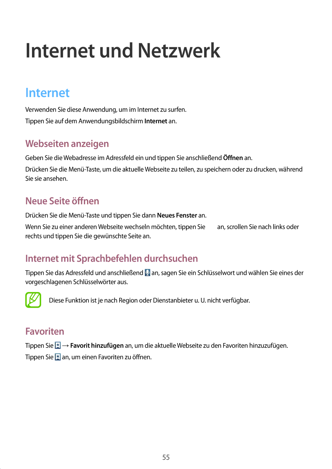 Samsung GT-S7710TAAITV, GT-S7710KRADBT, GT2S7710TAADBT, GT2S7710KRADBT, GT-S7710TAAVGR, GT-S7710KRATUR Internet und Netzwerk 