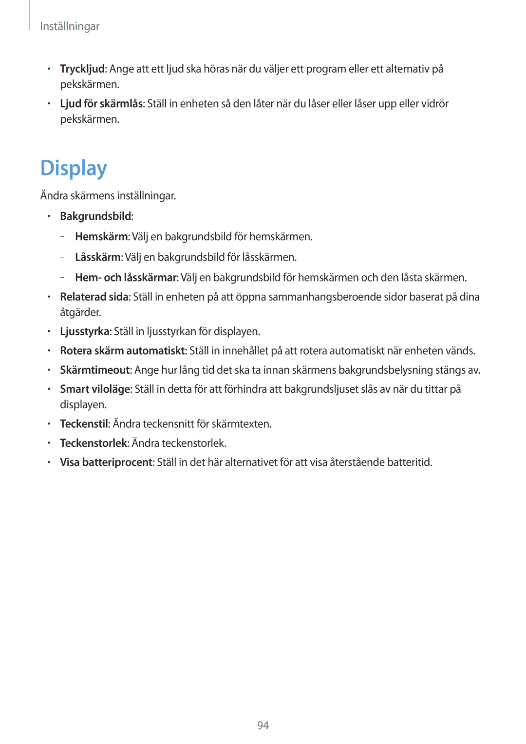 Samsung GT-S7710KRANDN, GT-S7710KRATEN, GT-S7710TAATEN, GT-S7710TAANDN, GT-S7710TAANEE, GT-S7710KRANEE Display, Bakgrundsbild 