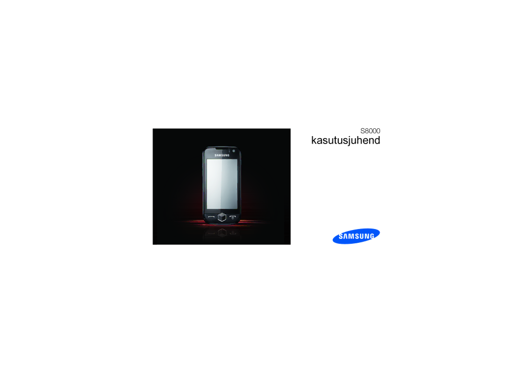 Samsung GT-S8000KKASEB manual Kasutusjuhend 