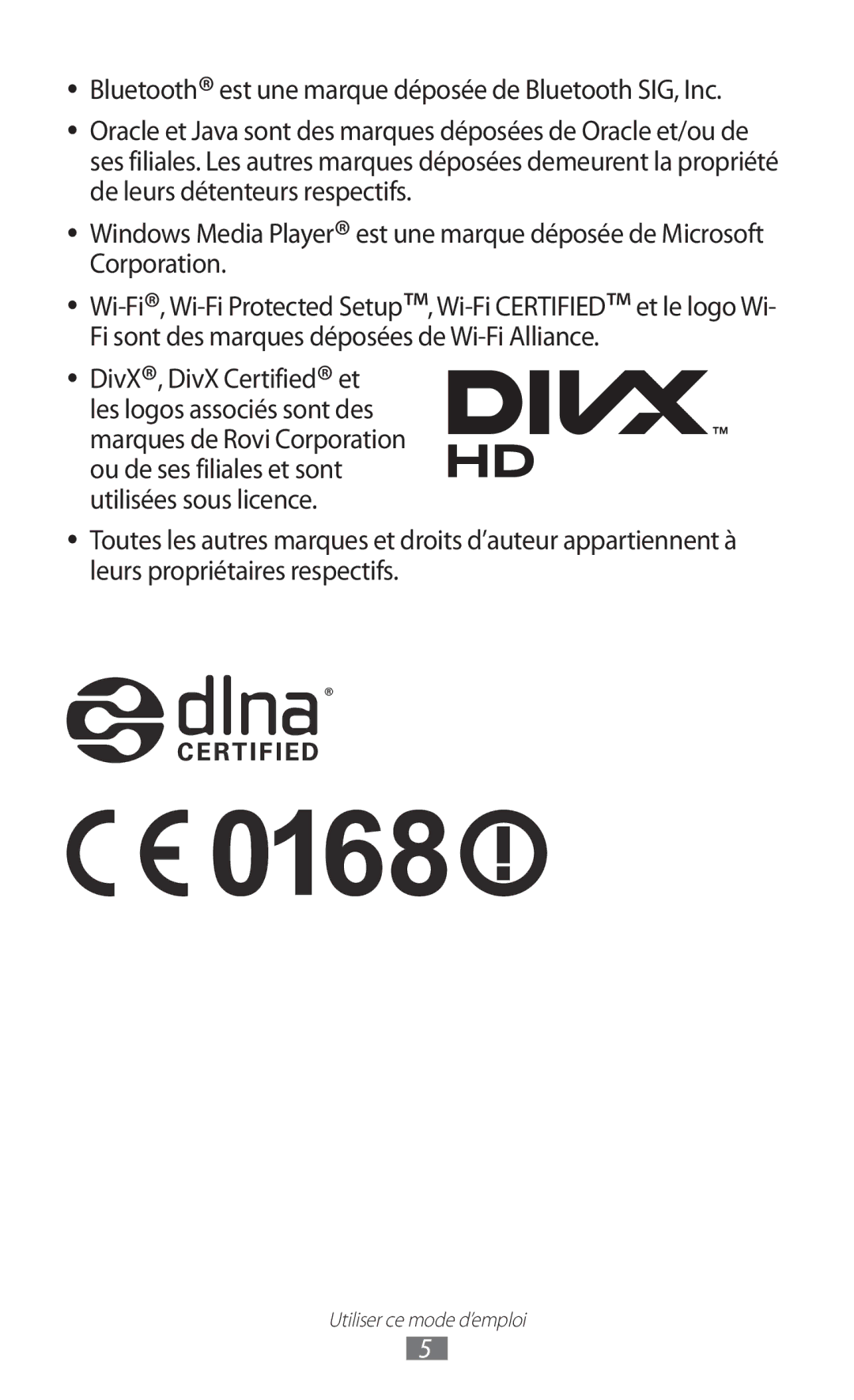 Samsung GT-S8500BAAORN, GT-S8500HKAXEF, GT-S8500HKABOG, GT-S8500BAASFR, GT-S8500BAAVGF manual Utiliser ce mode d’emploi 