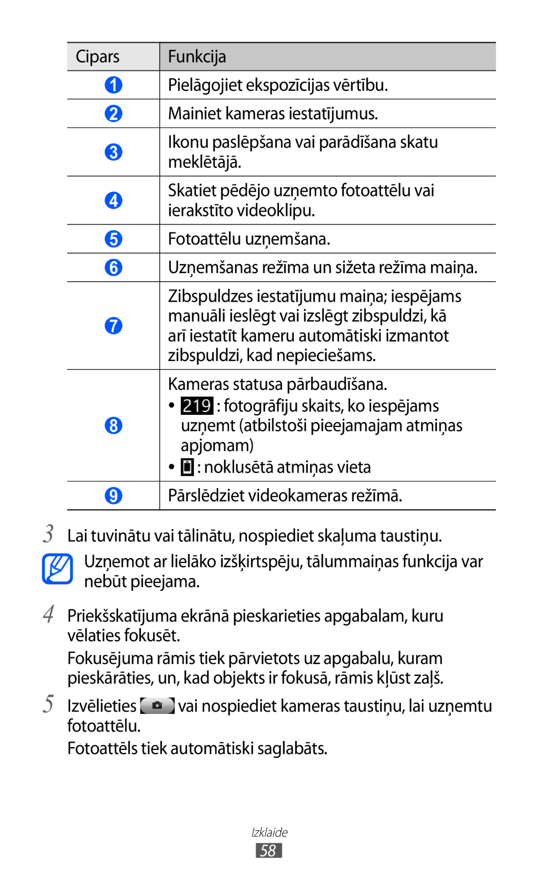 Samsung GT-S8530BAASEB manual Izklaide 