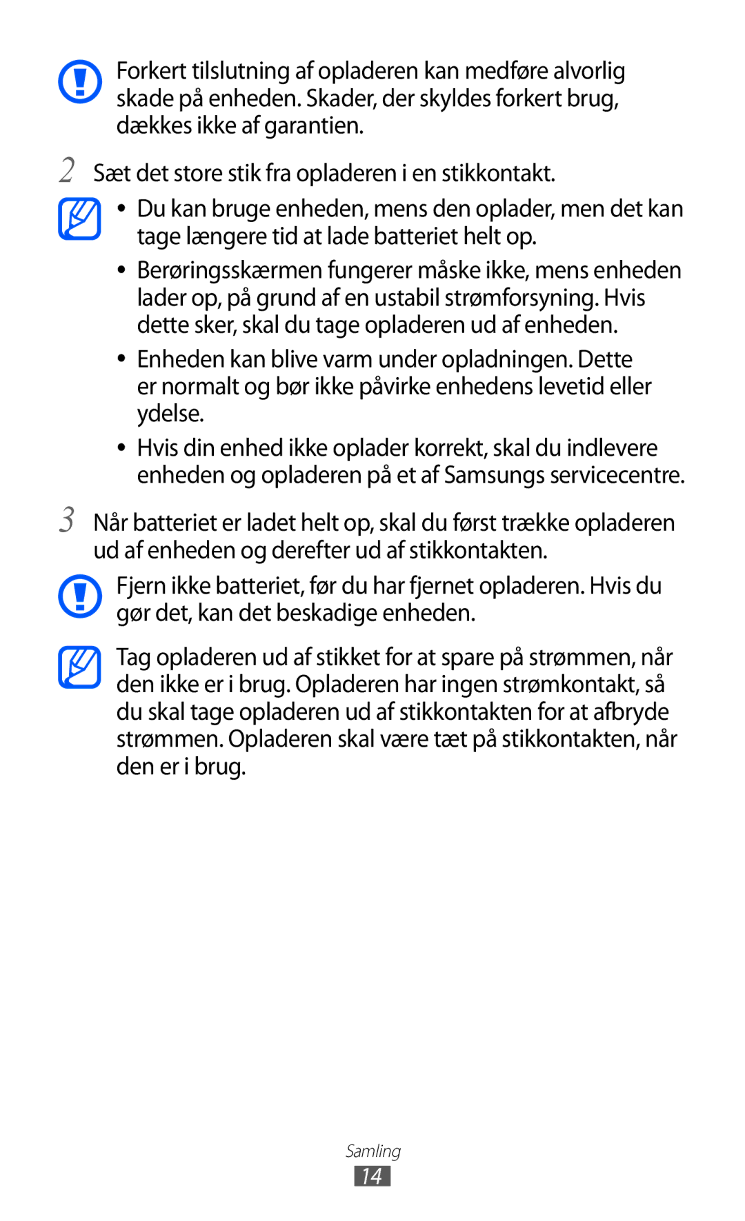 Samsung GT-S8600HKANEE manual Samling 