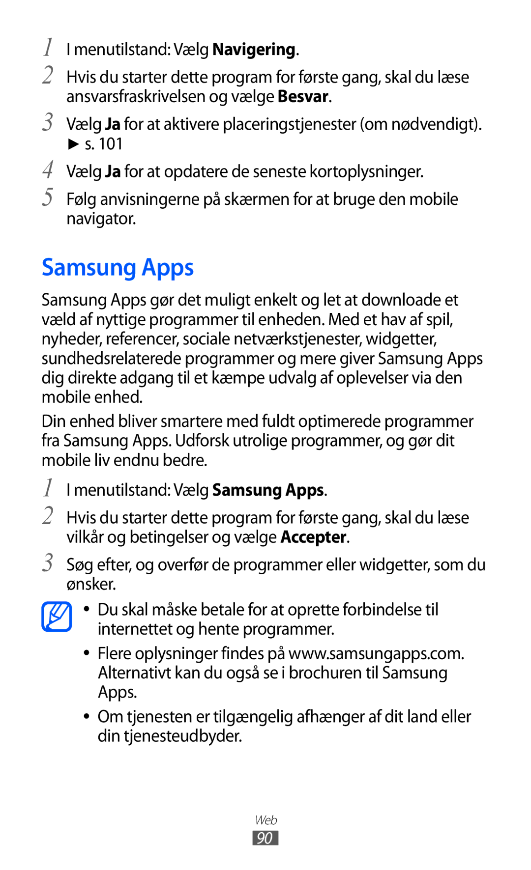 Samsung GT-S8600HKANEE manual Samsung Apps 