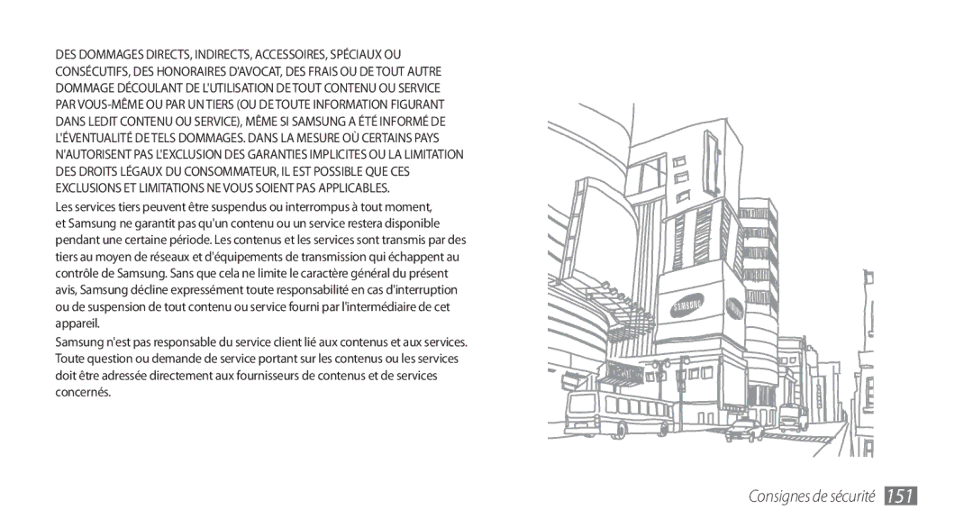 Samsung GT-I9001HKDMTL, GT2I9001RWDGBL, GT2I9001UWDGBL, GT-I9001HKDGBL, GT-I9001UWDGBL, GT-I9001RWDGBL Consignes de sécurité 