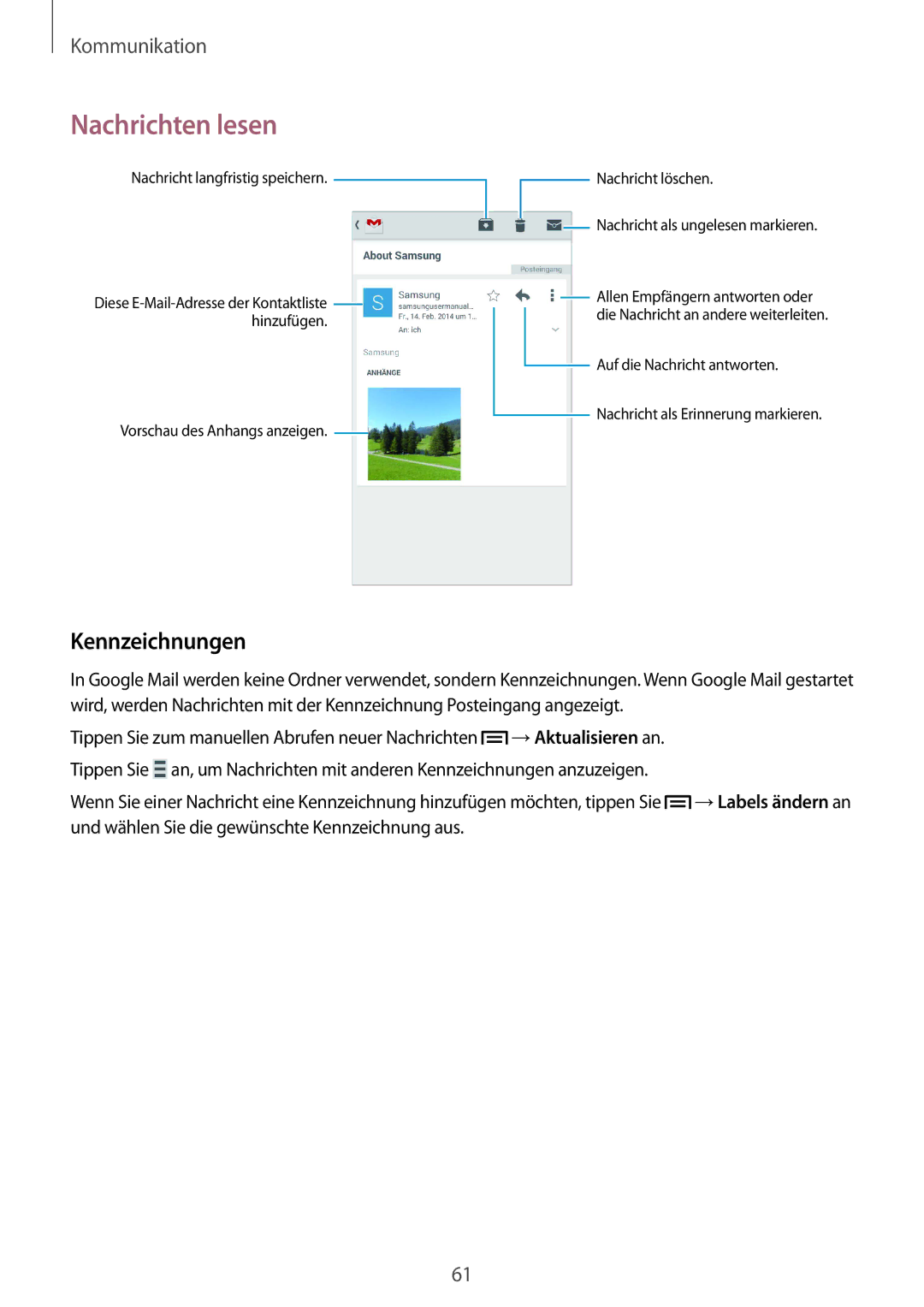 Samsung GT2I9301RWZDBT, GT2I9301MBIDBT, GT-I9301MBZXEO, GT-I9301MBZSEB, GT-I9301MBIDTM, GT-I9301OKIATO manual Kennzeichnungen 