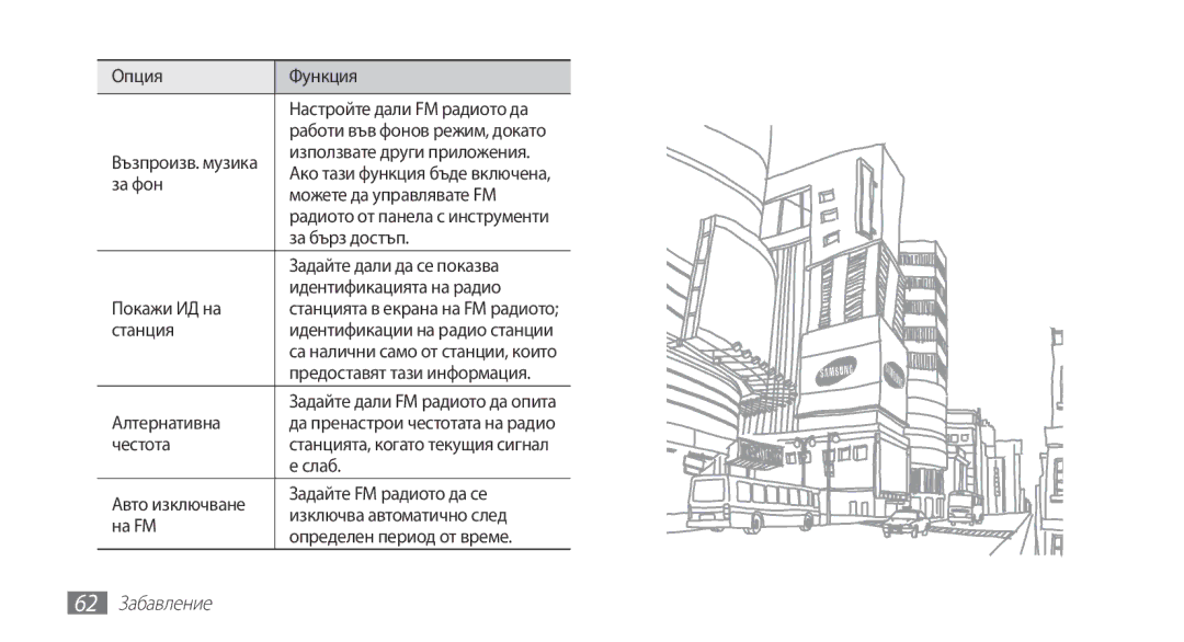 Samsung GT2S5660SWAMTL, GT2S5660DSAMTL, GT-S5660SWAMTL, GT-S5660SWAVVT, GT2S5660DSABGL, GT2S5660SWAVVT manual 62 Забавление 
