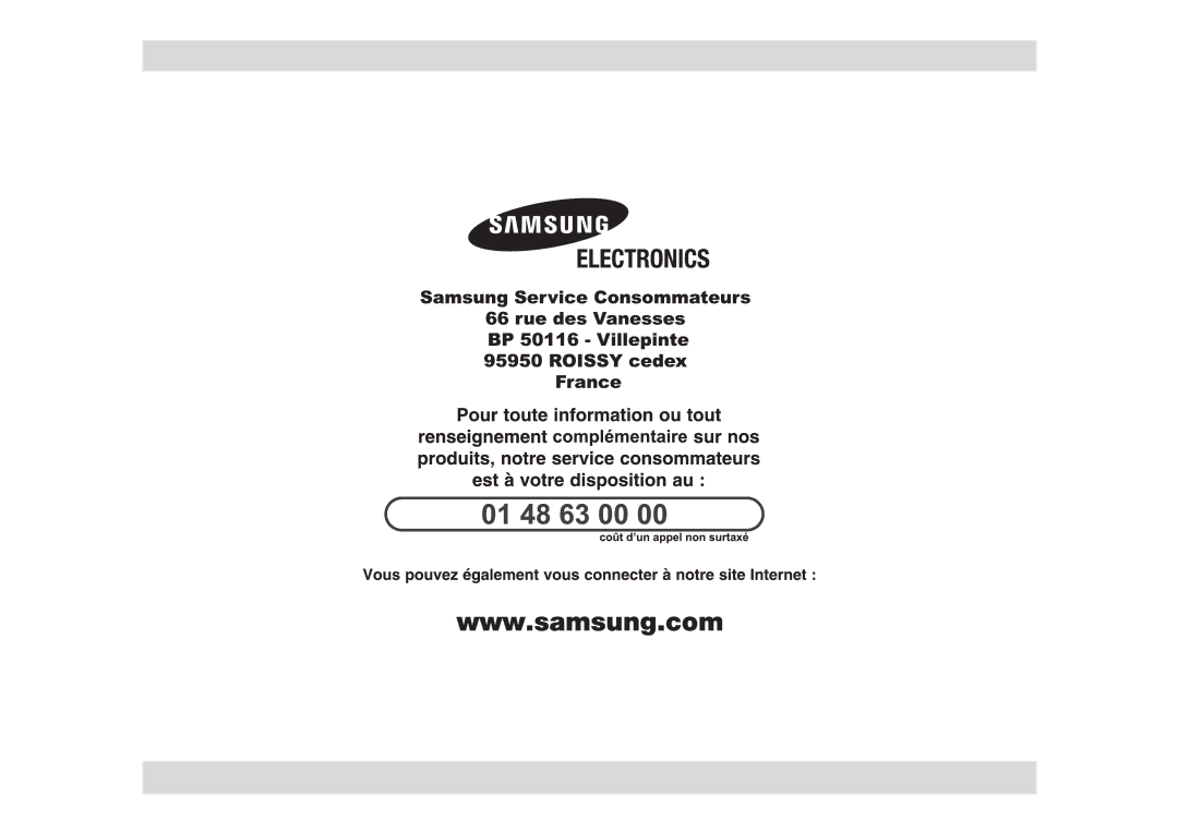 Samsung GW71E-B/XEF manual 