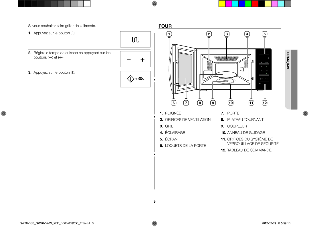 Samsung GW76N-B/XEF manual Four 