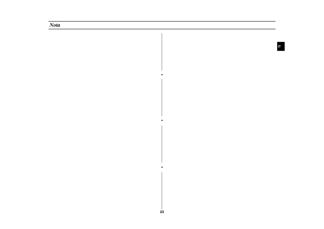 Samsung GW76N-B/XET manual Nota 