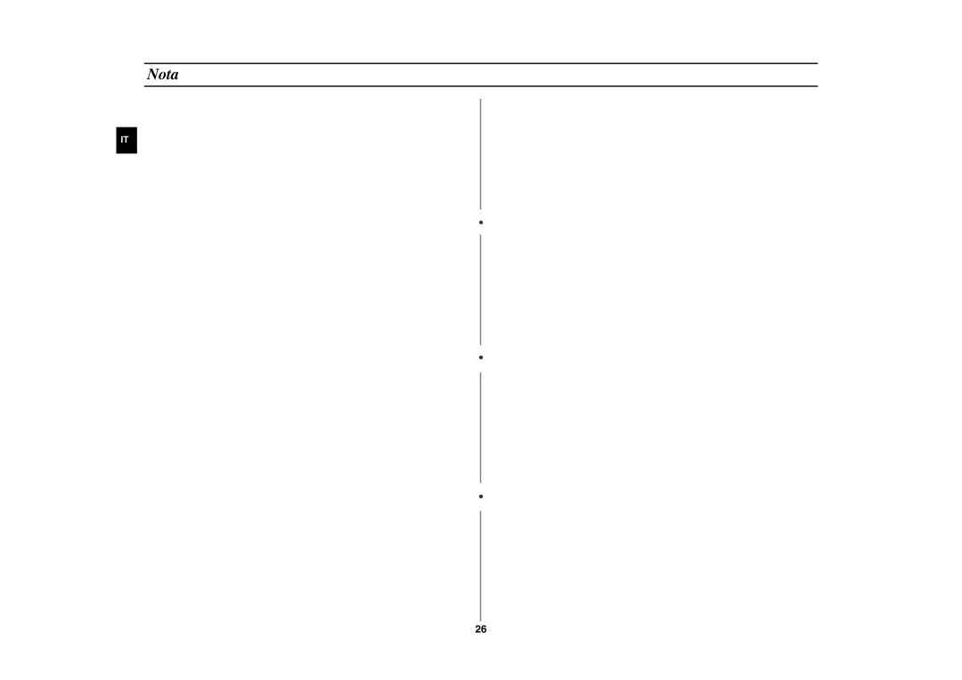 Samsung GW76NT-SX/XET manual Nota 