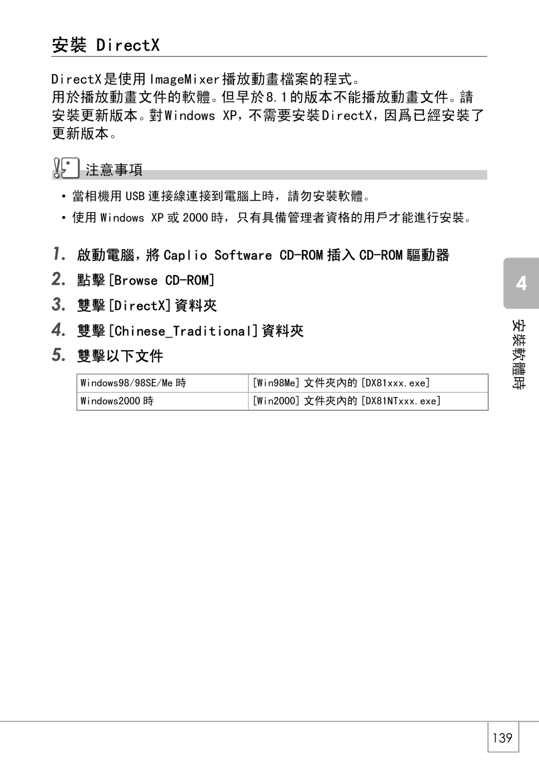 Samsung GX8 manual Luhfw 