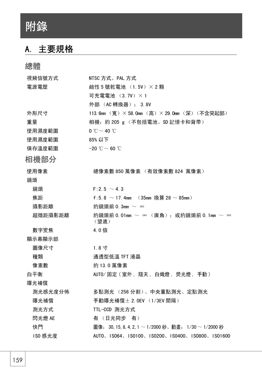 Samsung GX8 manual $ 