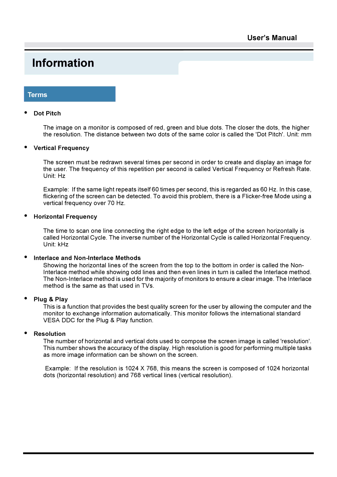 Samsung GY15VTSN/EDC, GY17VTSN/EDC, GY17CTSN/EDC manual Terms 