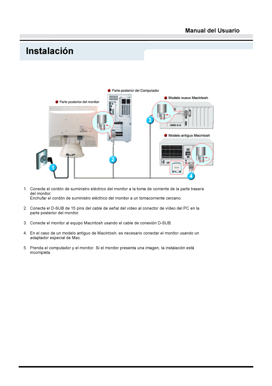 Samsung GY17CTSN/EDC, GY15VTSN/EDC, GY17VTSN/EDC manual Instalación 