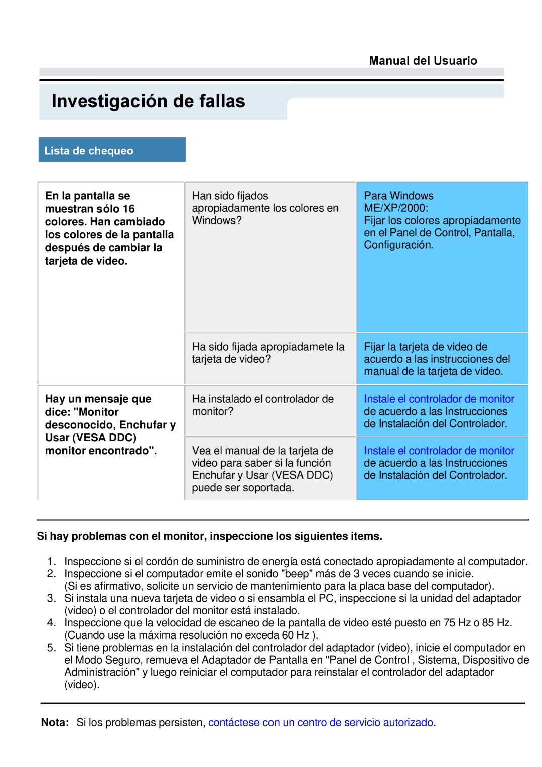 Samsung GY17CTSN/EDC, GY15VTSN/EDC, GY17VTSN/EDC manual Hay un mensaje que 