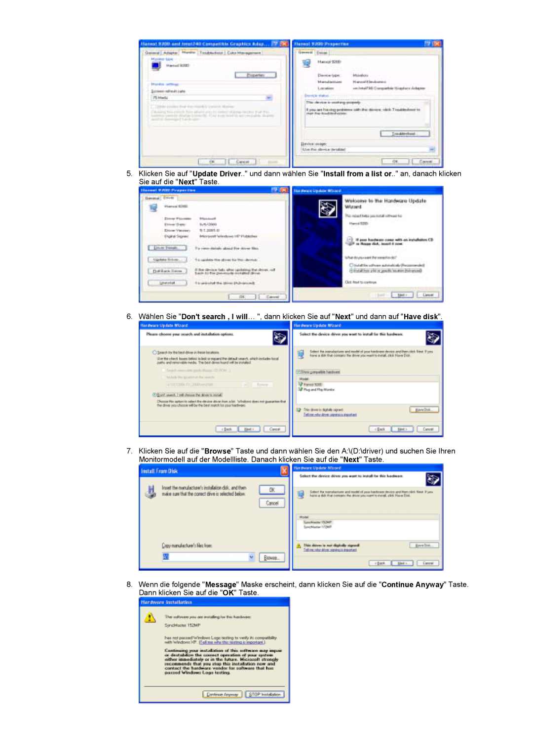 Samsung GY17HSSSC/EDC manual 