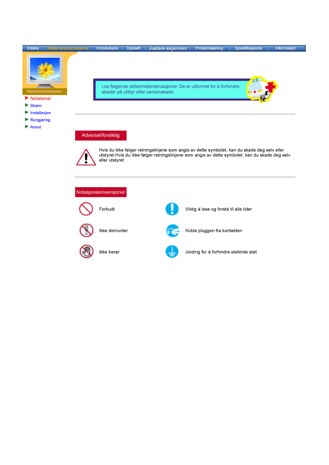 Samsung GY17HSSSC/EDC manual Notational 