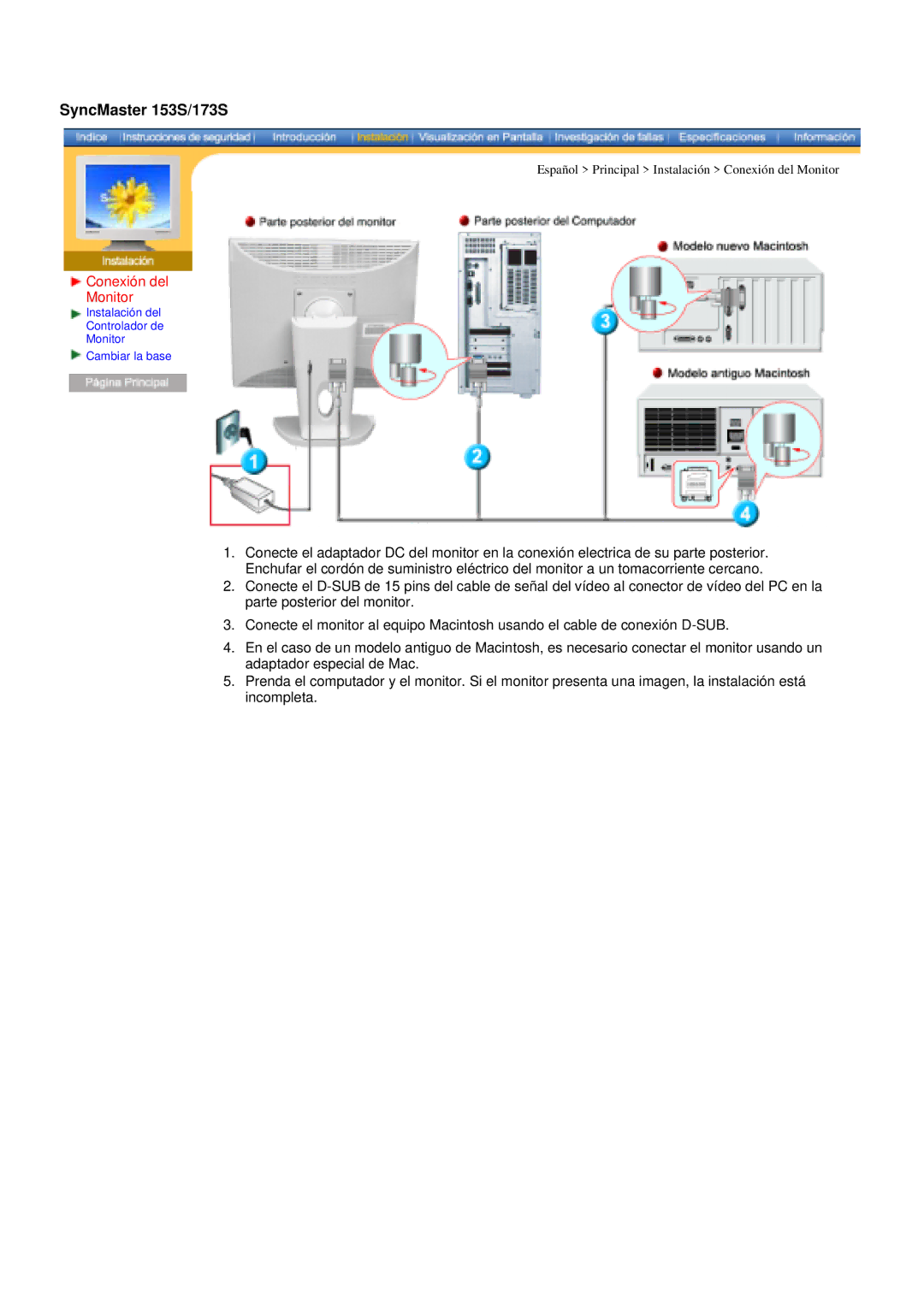 Samsung GY15VSSN/EDC, GY17MSHS/EDC, GY17LSHS/EDC, GY15VSSS/EDC, GY15CSSS/EDC, GY17VSSS/EDC, GY15MSHS/EDC SyncMaster 153S/173S 