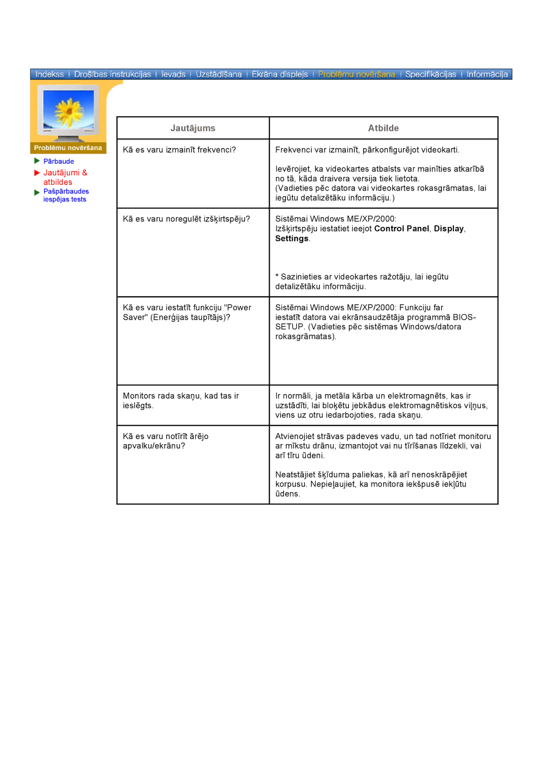 Samsung GY17VSSS/EDC manual Jautājums, Jautājumi & atbildes 