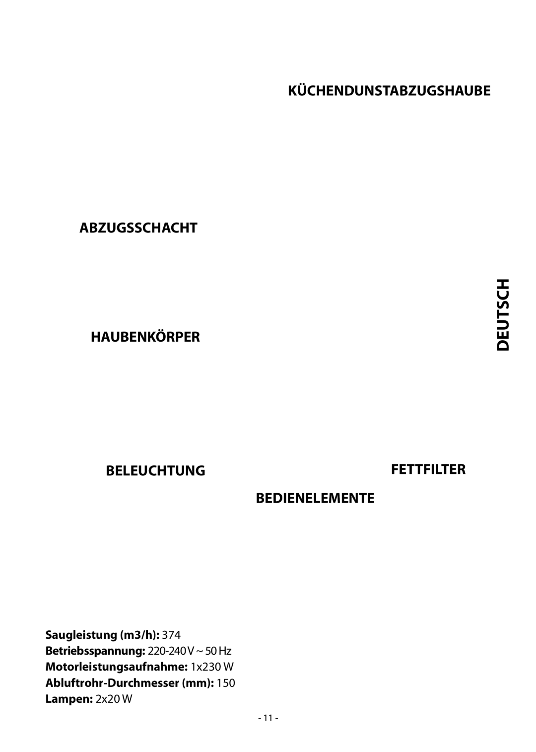 Samsung HDC9147BX/XSA Deutsch, Abzugsschacht Haubenkörper Küchendunstabzugshaube, Beleuchtung Fettfilter Bedienelemente 