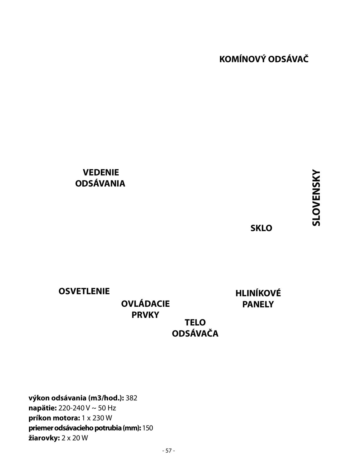 Samsung HDC9147BX/XSA manual Technické údaje, Slovensky 