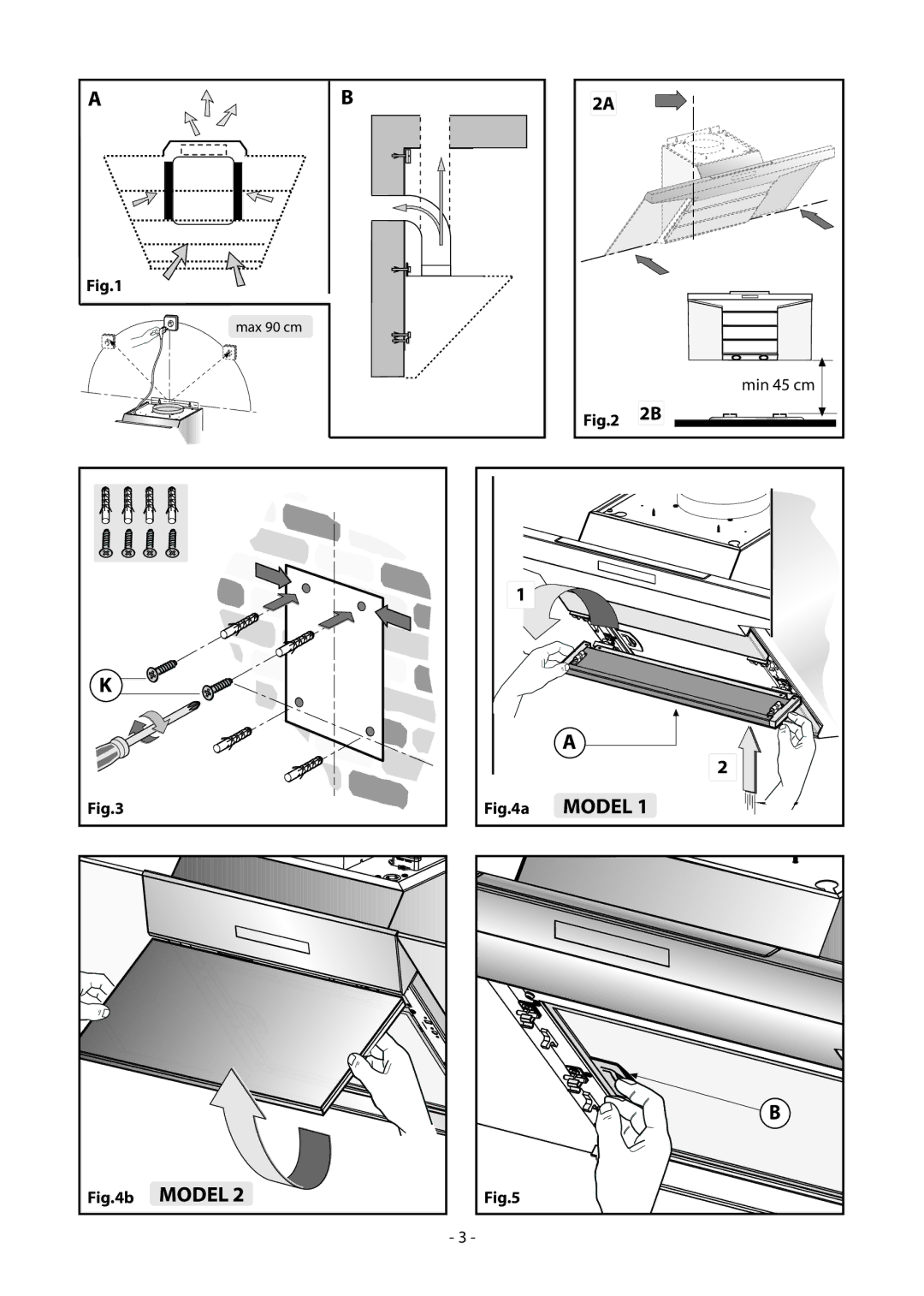 Samsung HDC9475TG/XEF, HDC9475TG/XEO, HDC6475TG/XEO, HCO9475TG/XEF, HCO6475TG/XEF, HDC6475TG/XEE manual Min 45 cm 