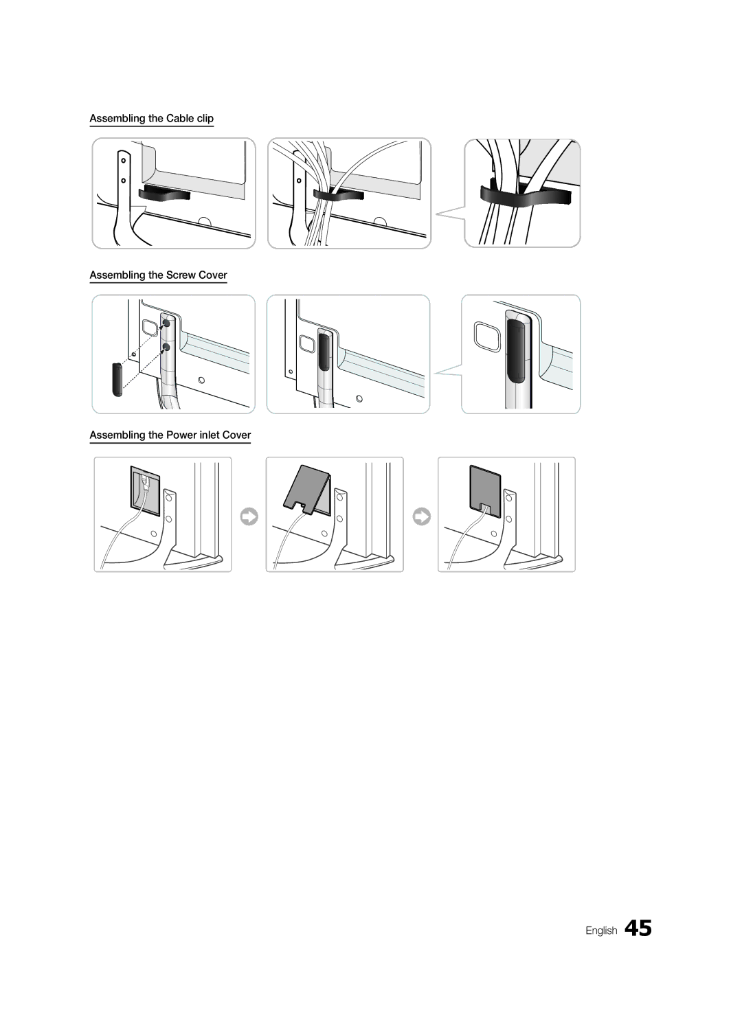 Samsung HG46NB890XFXZA, HG65NB890XFXZA installation manual 