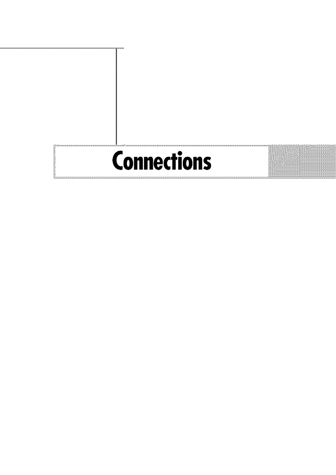 Samsung HL-$4676S manual Connections 