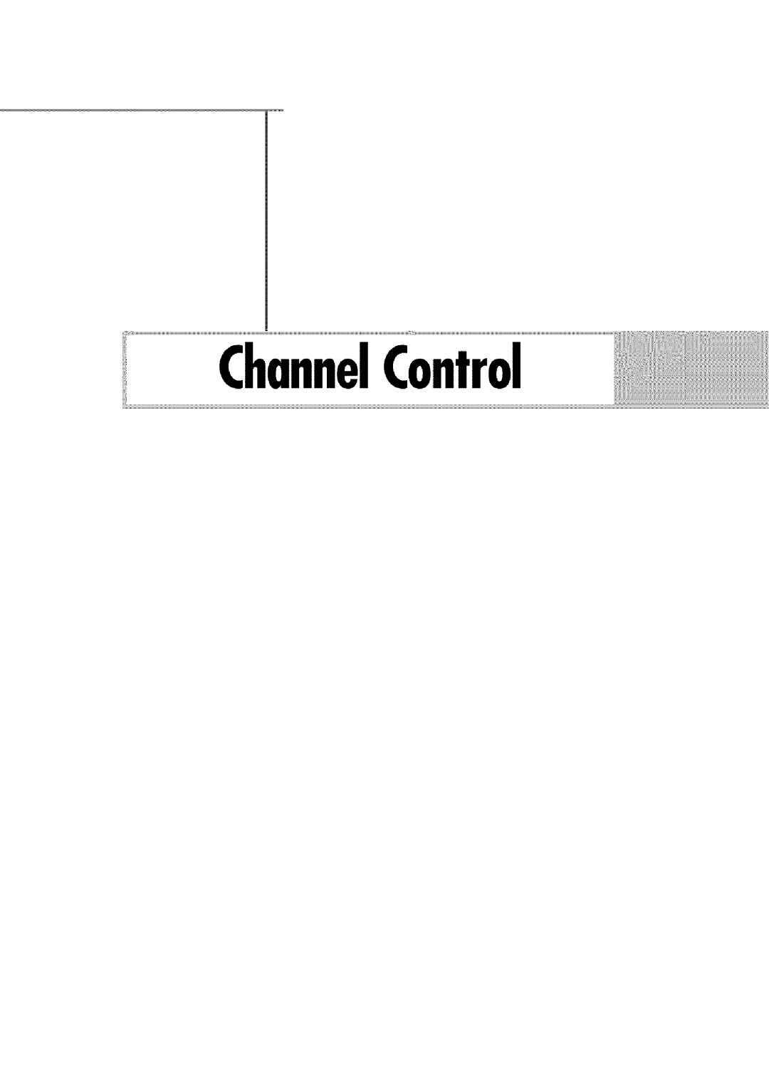 Samsung HL-$4676S manual ChannelControl 