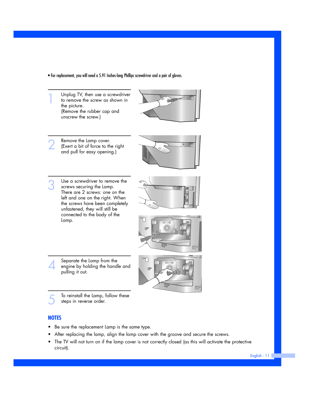 Samsung HL-R5677W, HL-R4677W instruction manual English 