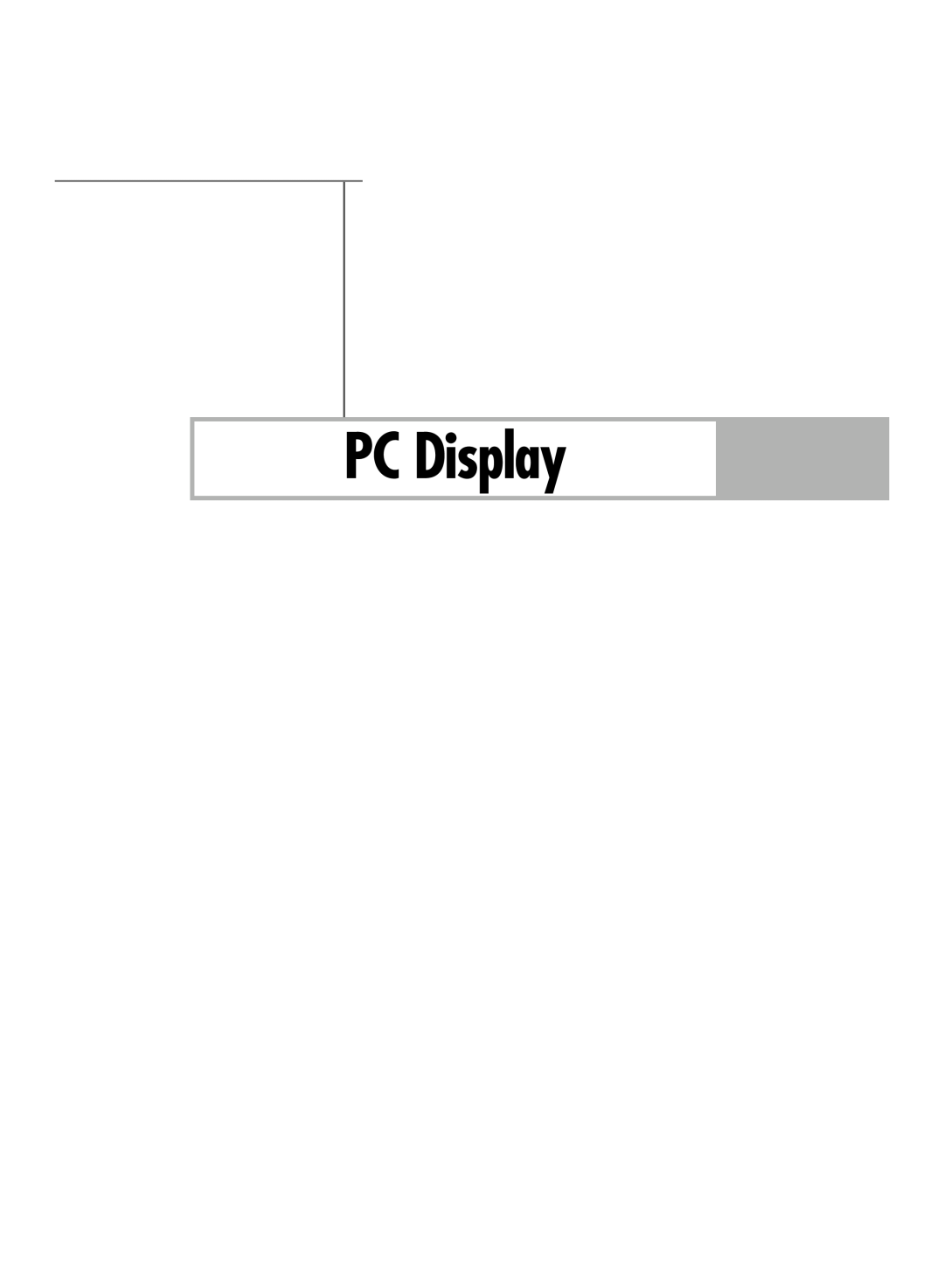 Samsung HL-R5688W manual PC Display 