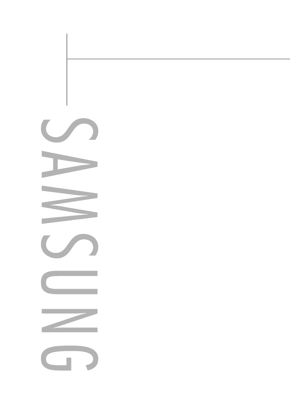 Samsung HL-R5688W manual S A M S U N G 