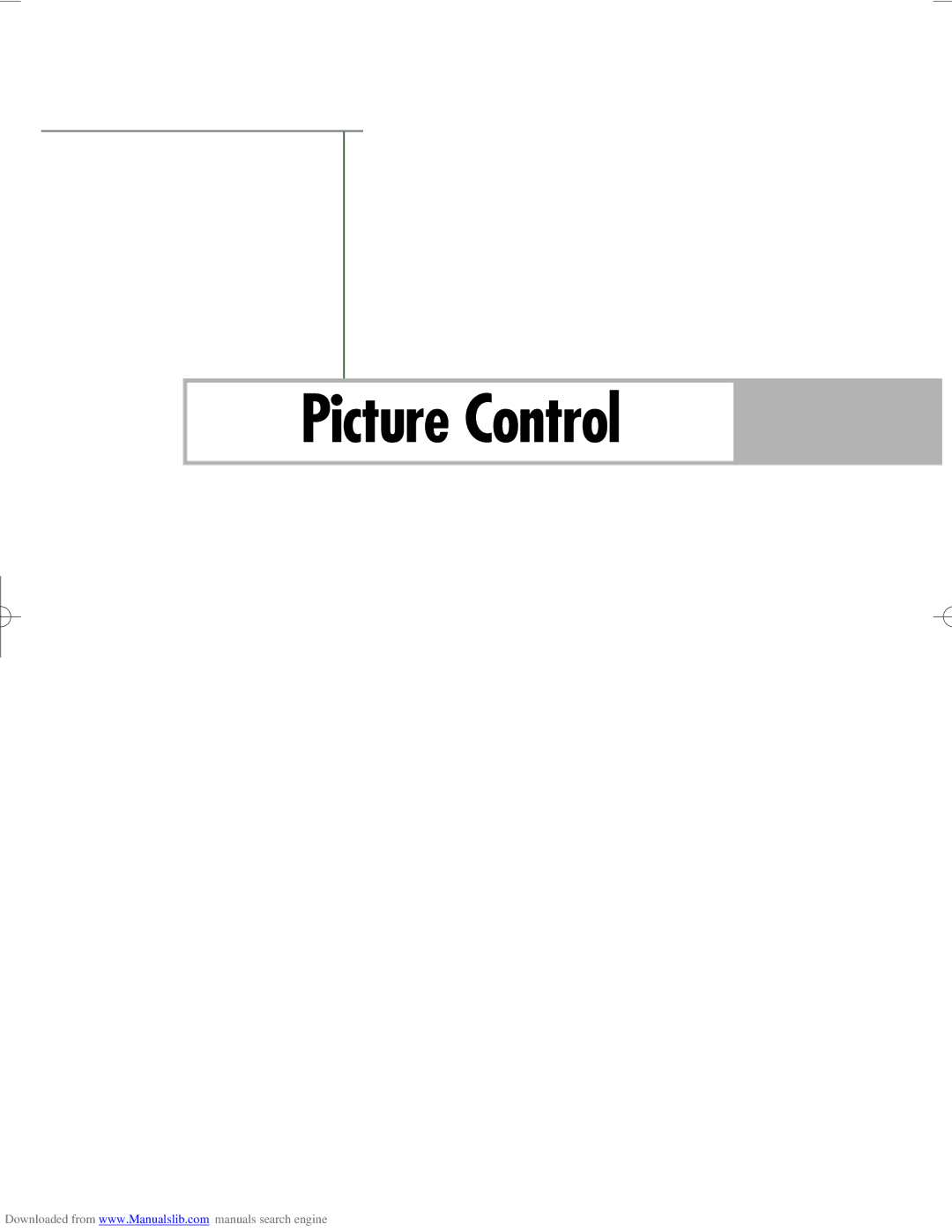 Samsung HL-R5056W, HL-R6156W, HL-R5656W manual Picture Control 