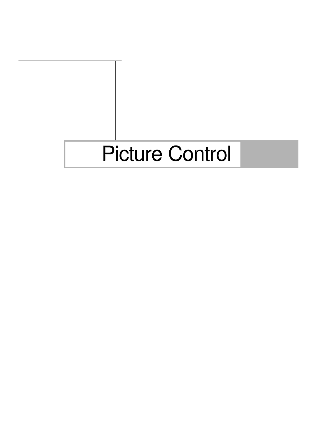 Samsung HL-R5067W, HL-R6167W, HL-R5667W, HL-R4667W manual Picture Control 