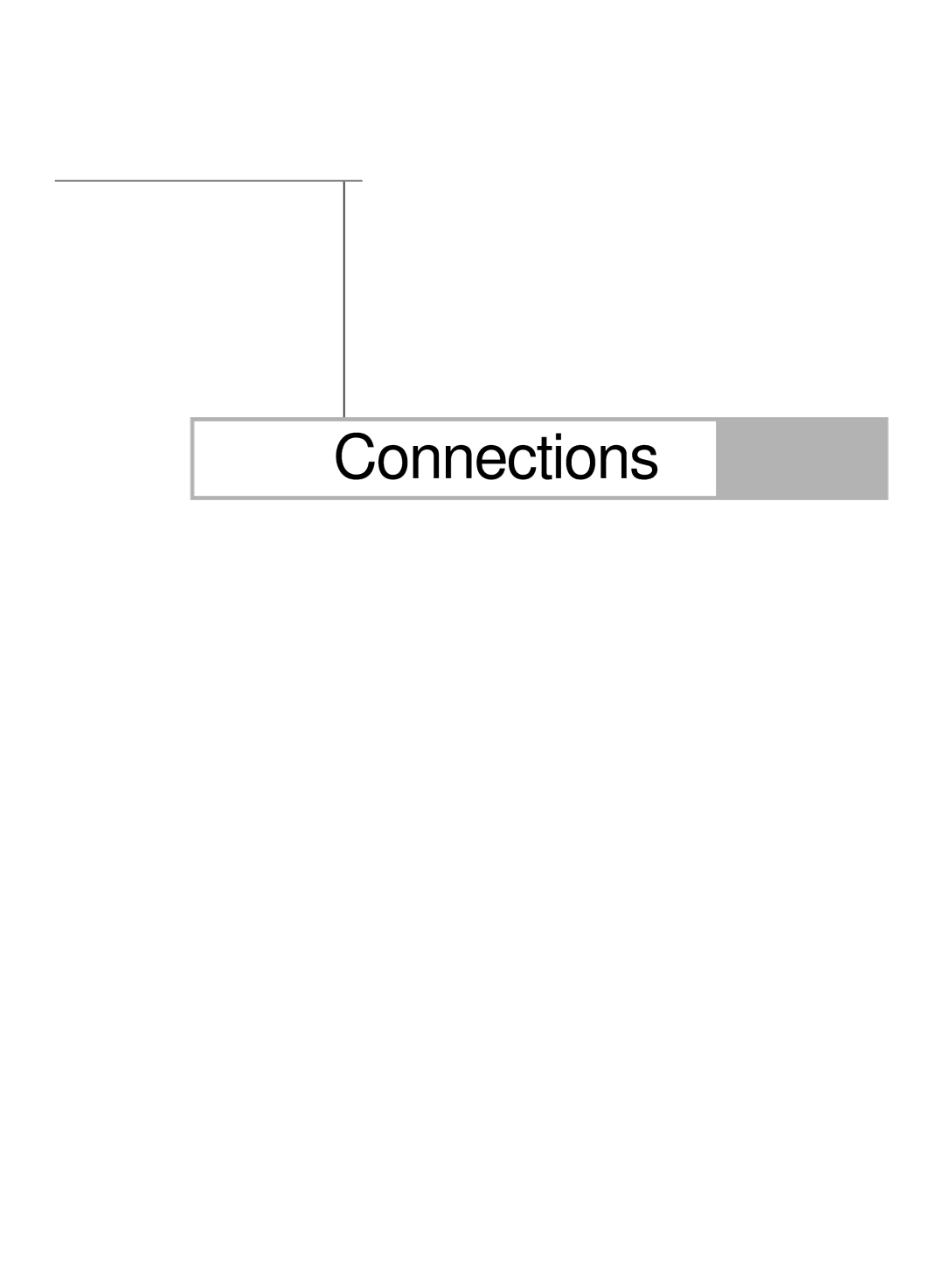 Samsung HL-R5667W, HL-R6167W, HL-R5067W manual Connections 