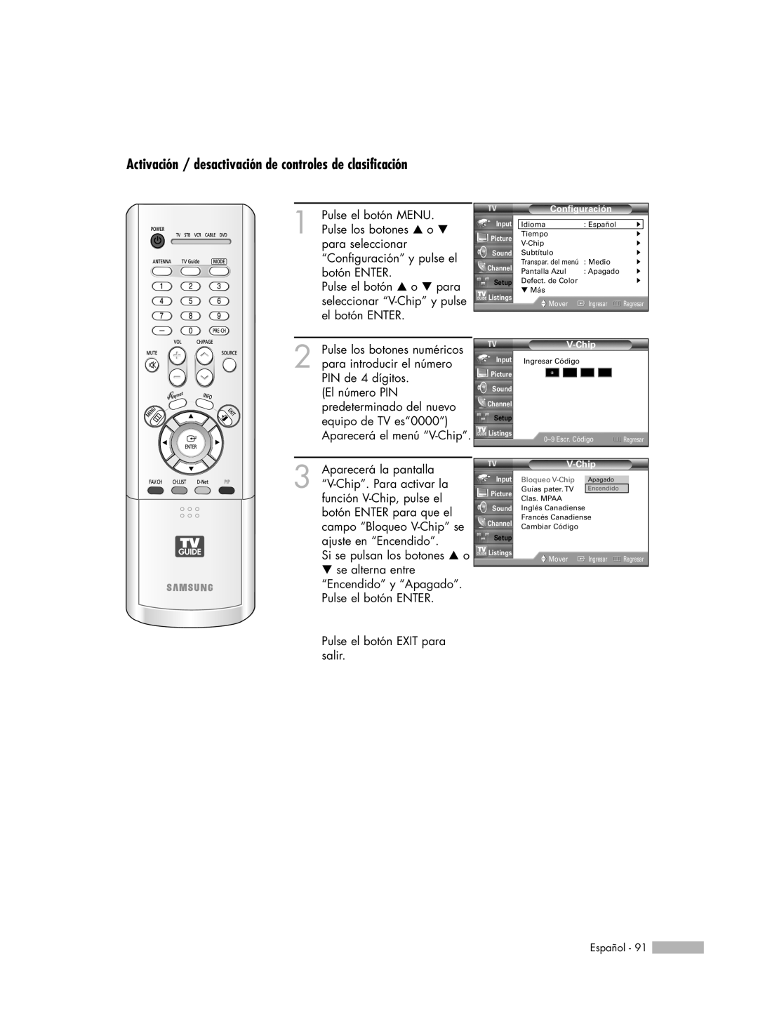 Samsung HL-R7178W, HL-R6178W, HL-R5078W, HL-R5678W manual Si se pulsan los botones … o 