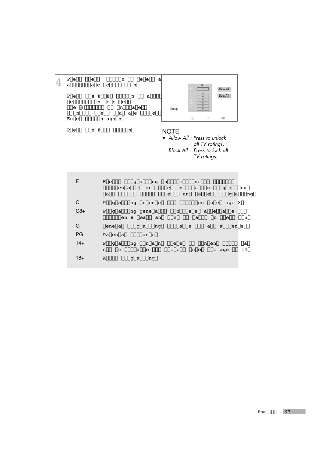 Samsung HL-R5678W, HL-R6178W, HL-R7178W manual Canadian English 