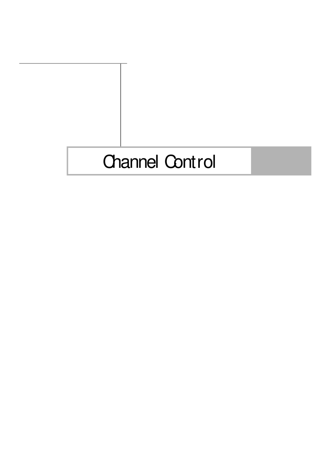 Samsung HL-S4676S manual Channel Control 