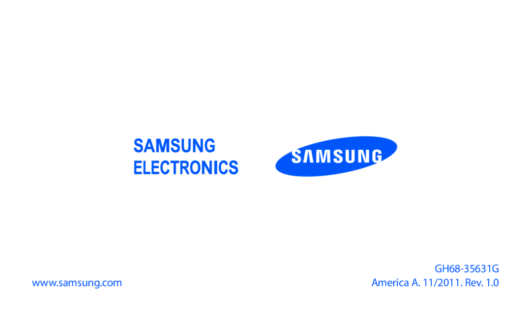 Samsung HM1800 manual GH68-35631G 