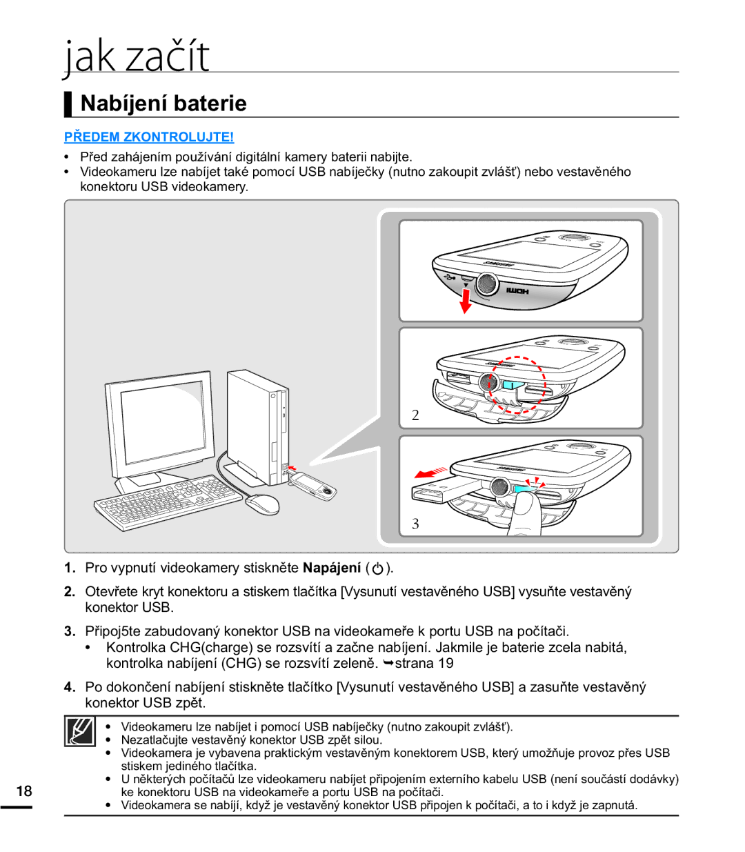 Samsung HMX-E10BP/EDC manual 1DEtMHQtEDWHULH, 3ĜHGDKiMHQtPSRXåtYiQtGLJLWiOQtNDPHU\EDWHULLQDELMWH 