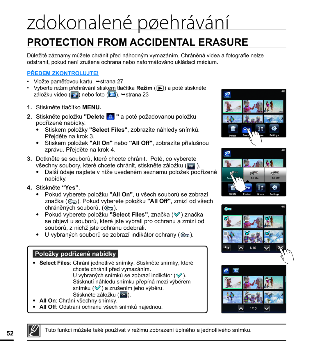 Samsung HMX-E10BP/EDC manual 3527&7,21520$&&,17$/5$685, Y\EUDQêFKVRXERUĤVHREUDtLQGLNiWRURFKUDQ\  