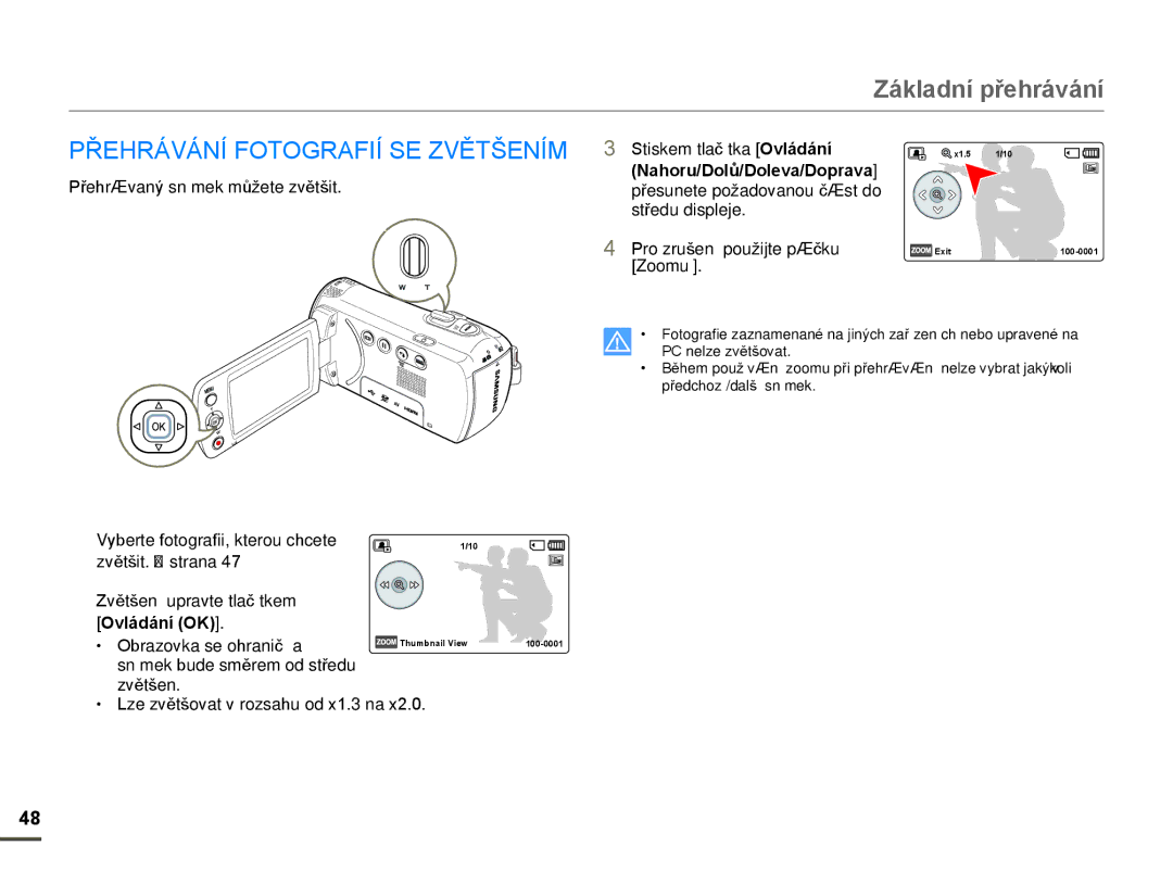 Samsung HMX-F80BP/EDC manual 3ěH5ÈVÈ1Ë 2T2*5$,Ë 6 =VċTâ1Ë0, Eerte IotograIii kterou cKcete 