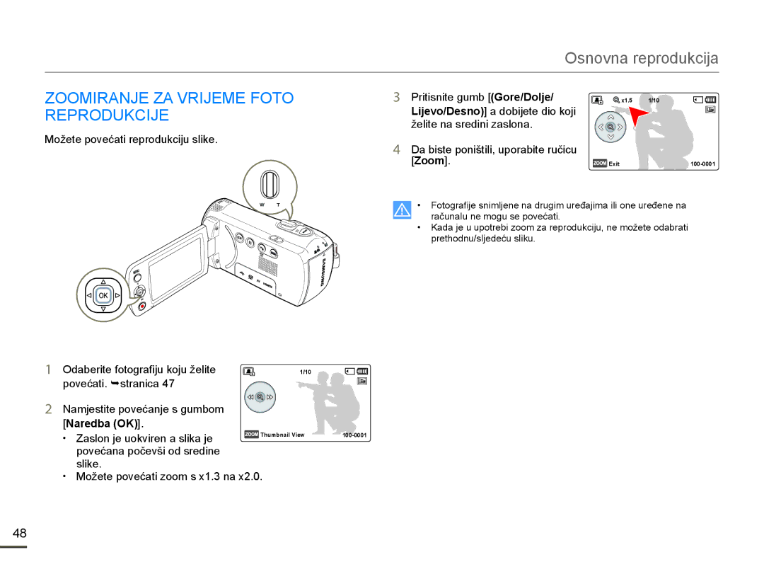 Samsung HMX-F80BP/EDC manual =220,5$1-=$95,-0272, 0RåHWHSRYHüDWLUHSURGXNFLMXVOLNH, SRYHüDWL¬VWUDQLFD 