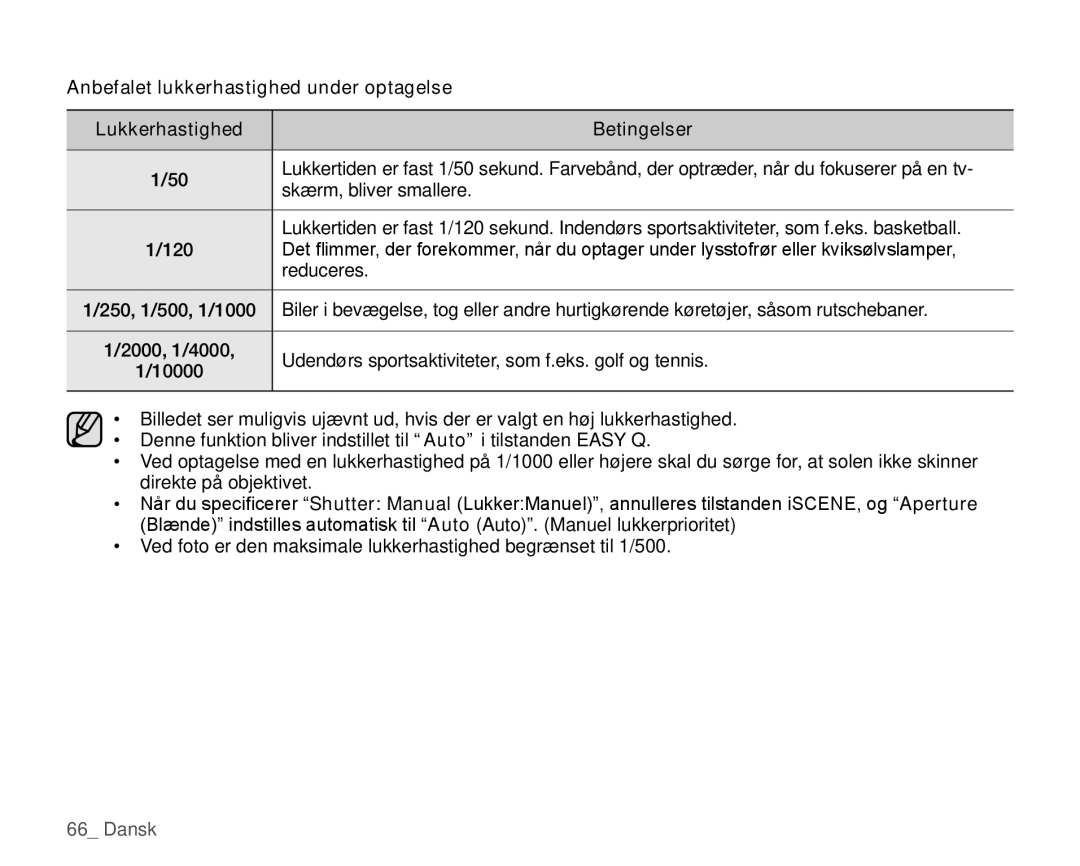 Samsung HMX-H106SP/EDC, HMX-H105BP/EDC, HMX-H100P/EDC, HMX-H104BP/EDC, HMX-H1000P/EDC manual Skærm, bliver smallere 