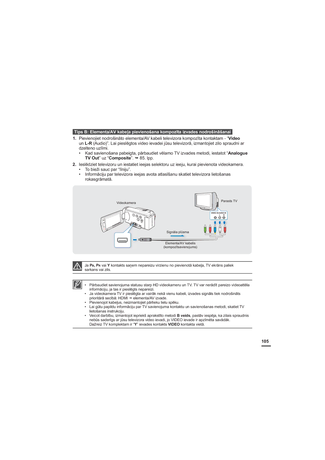 Samsung HMX-H200BP/XEB, HMX-H204BP/EDC manual 7RELHåLVDXFSDU³OƯQLMX´, 105, LqirupɨflmxMdWdvLuSlhvoɲjwvQhsduhll 