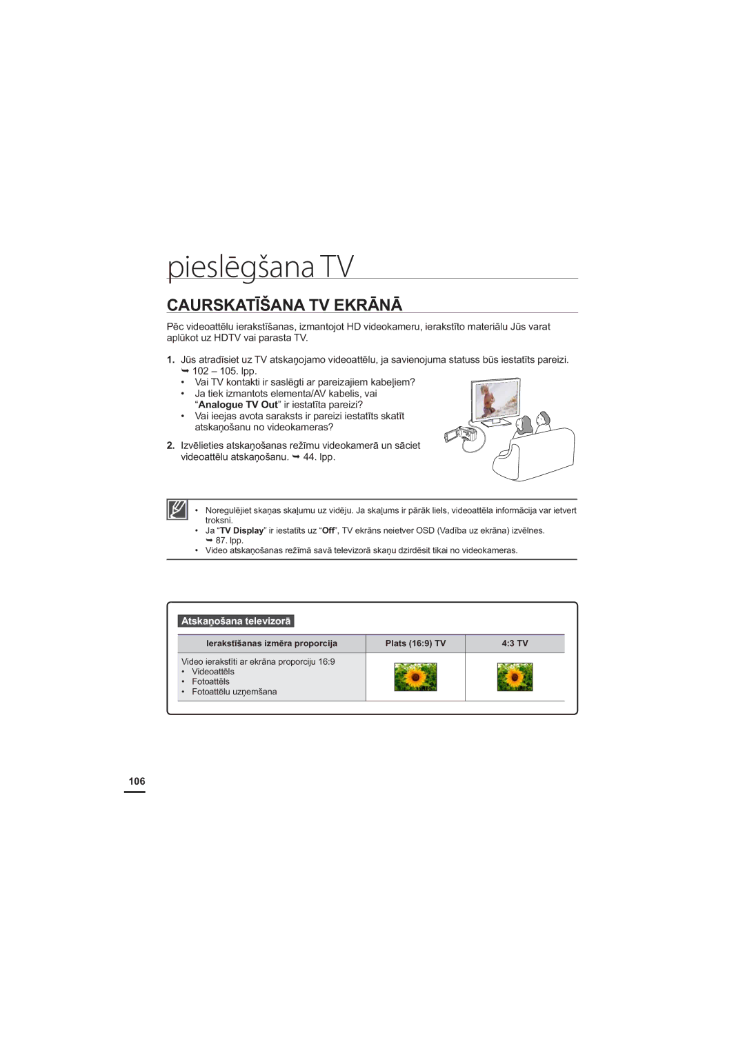 Samsung HMX-H204BP/EDC $856.$7Ʈâ$1$79.5Ɩ1Ɩ, ³$QDORJXH792XW´LULHVWDWƯWDSDUHLL, $WVNDƼRãDQDWHOHYLRUƗ, 106, 79 